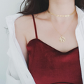 Wanderlust Cutout World Map Pendant Necklace