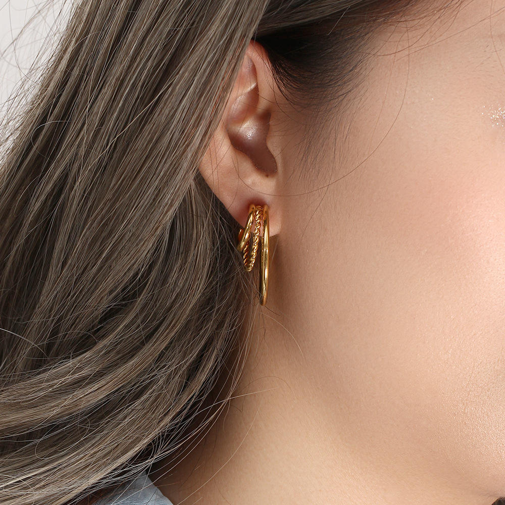 Freya Marquise Crystal Fan Stud Earrings