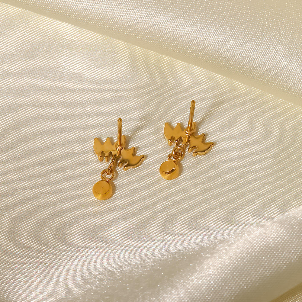Freya Marquise Crystal Fan Stud Earrings